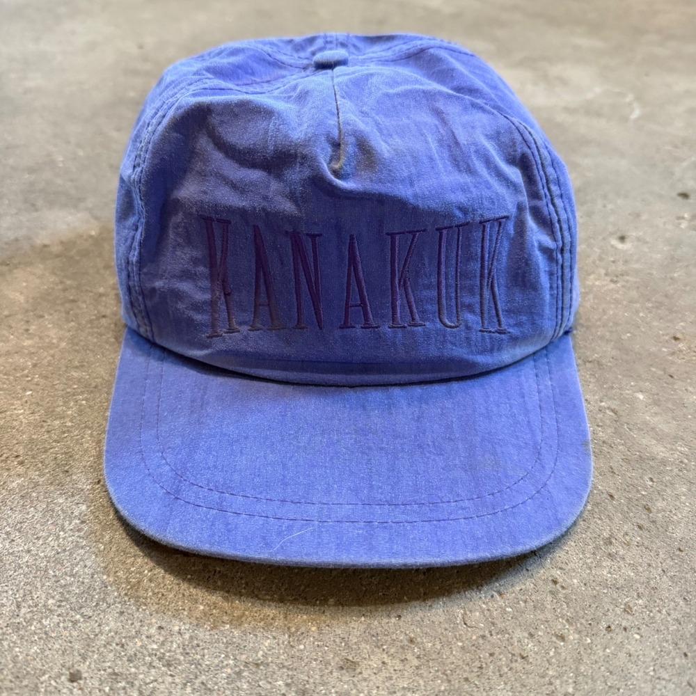 Somert Kanakuk Hat Men OSFA Purple Vintage Strapback Embroidered USA Made